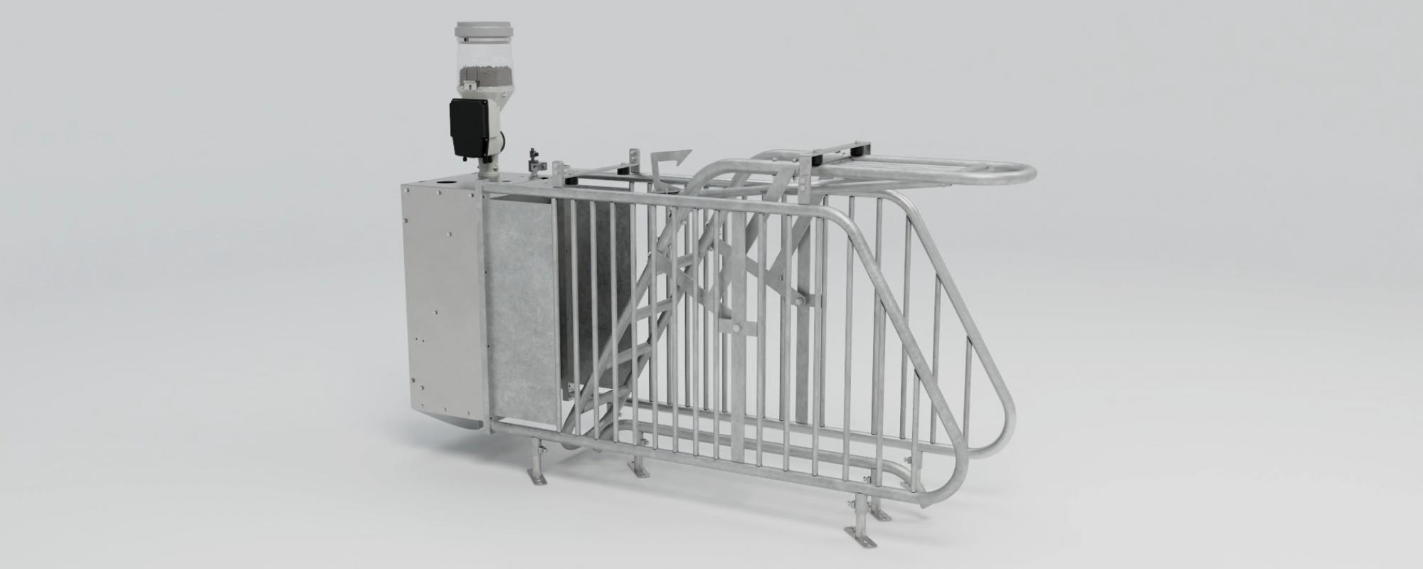 Fancom introduces new feeding system for gestating sows: the Intellitek Backout